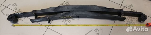 Рессора в сборе задняя, с подресорником, 6 листов