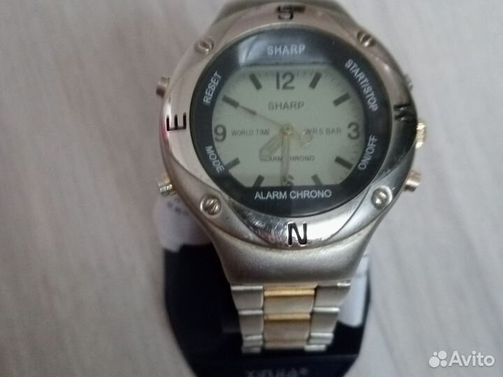 Мужские наручные часы sharp водонепроницаемые