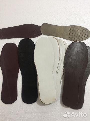 Стельки из натуральной кожи