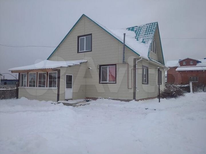 Коттедж 114 м² на участке 9,9 сот.