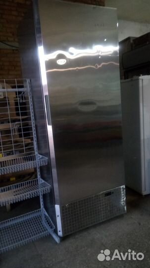 Холодильный шкаф мхм Капри нержавейка