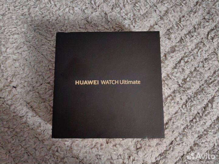 Huawei watch ultimate black