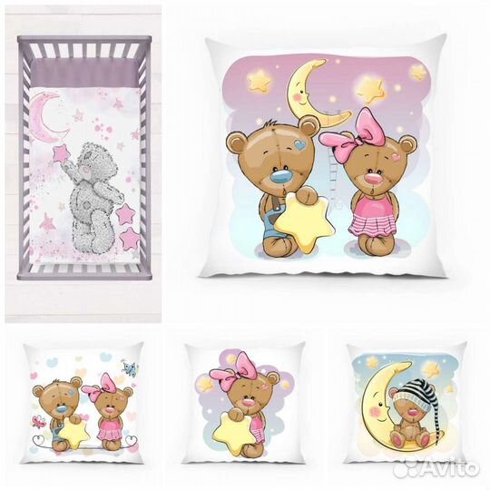 Бортики в кроватку