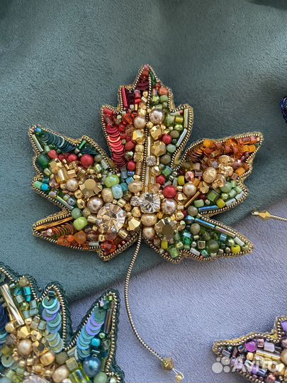 Брошь ручной работы