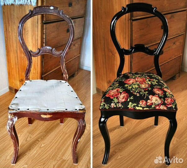 Реставрация ремонт деревянной мебели столов