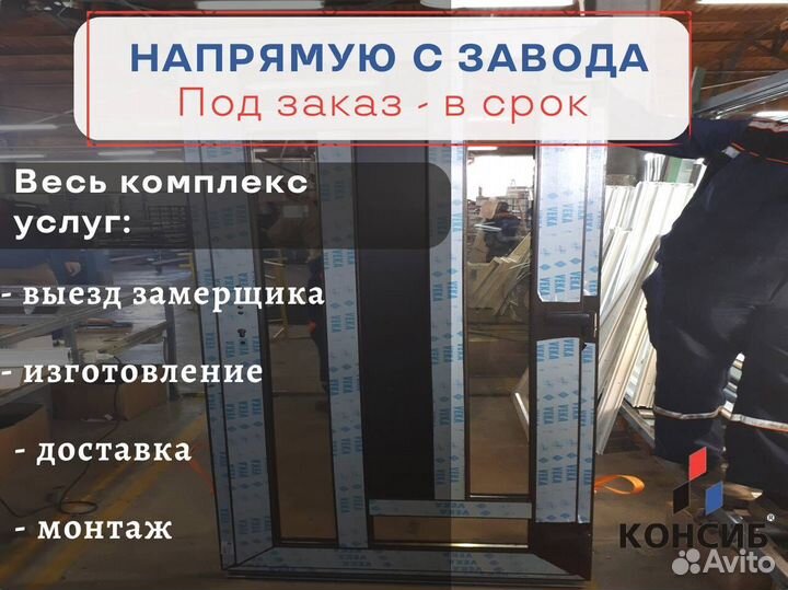 Пластиковые и алюминиевые двери, оптом