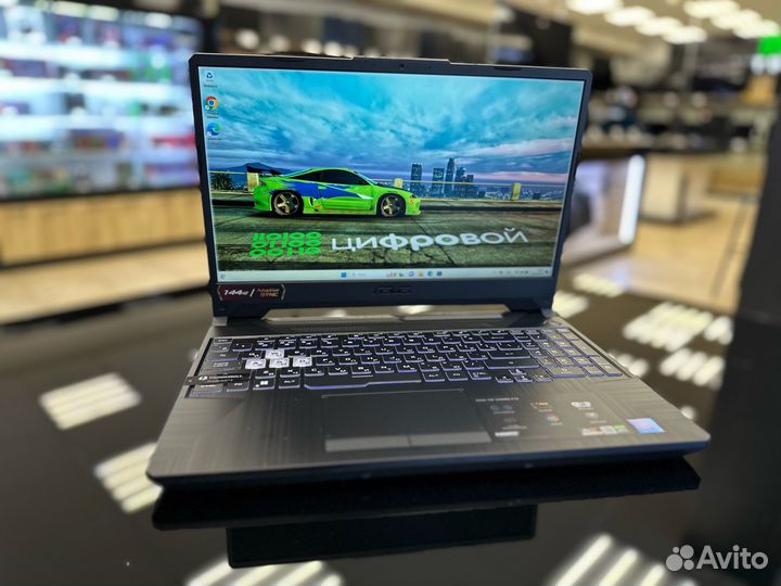 Ноутбук Asus TUF Core i7-11800H RTX 3050 16/512