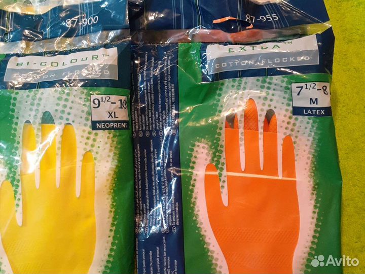 Перчатки резиновые хозяйственные