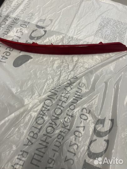 Отражатель в бампер задний правый