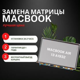 Матрица A1932 с заменой MacBook Air 13