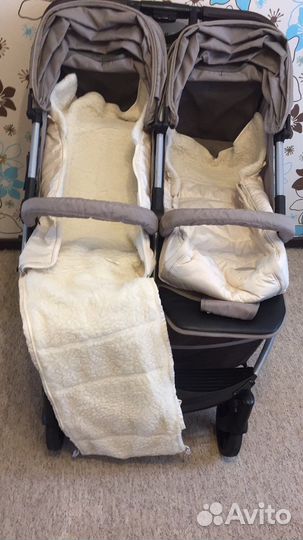 Прогулочная коляска для двойни и погодок Farfello