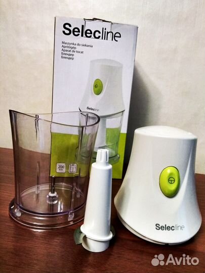 Блендер измельчитель Selecline новый