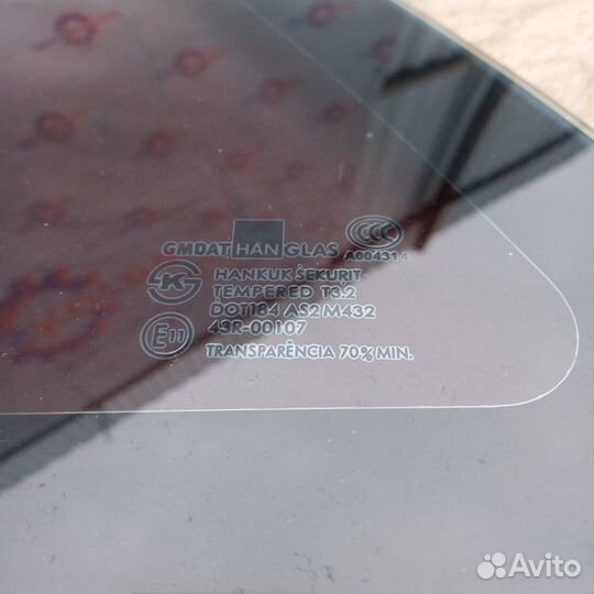 Стекло заднее левое Chevrolet Lacetti универсал