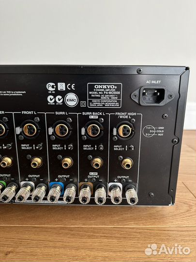 Усилитель Onkyo PA-MC5500, AV Процессор PR-SC5508