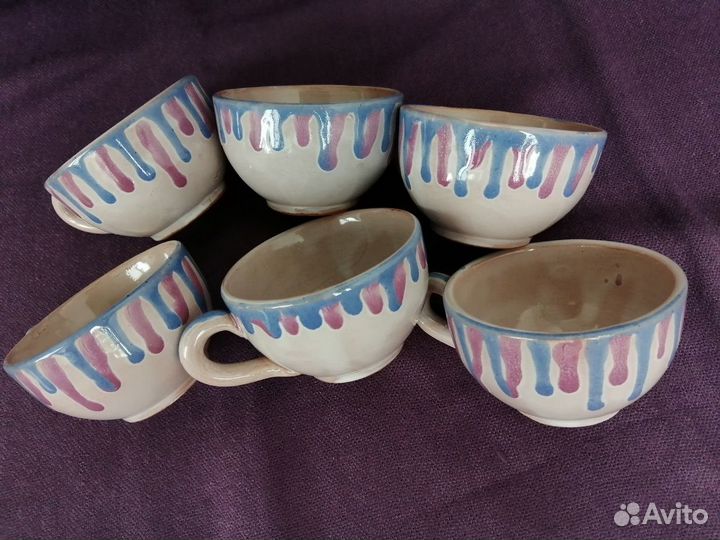 Кофейный набор (болгарская керамика времен СССР)