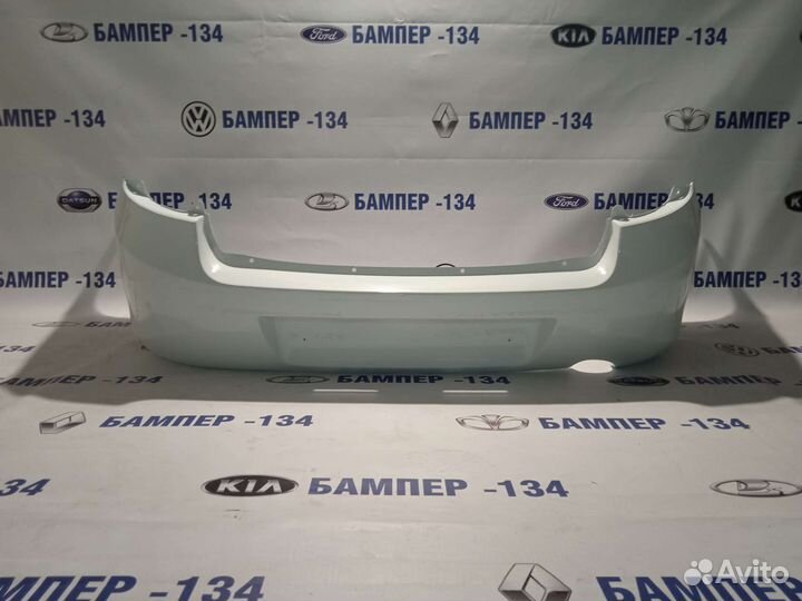 Бампер задний Лада Гранта Белый