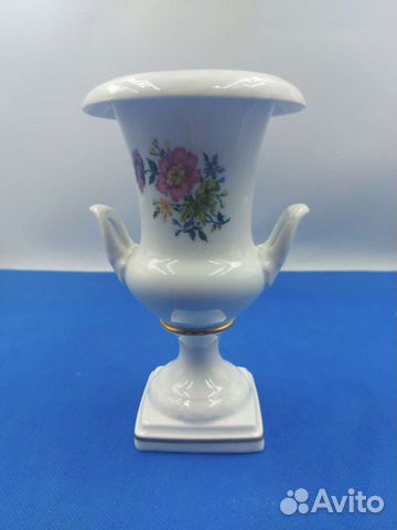 Фарфоровая ваза амфора Германия Kaizer