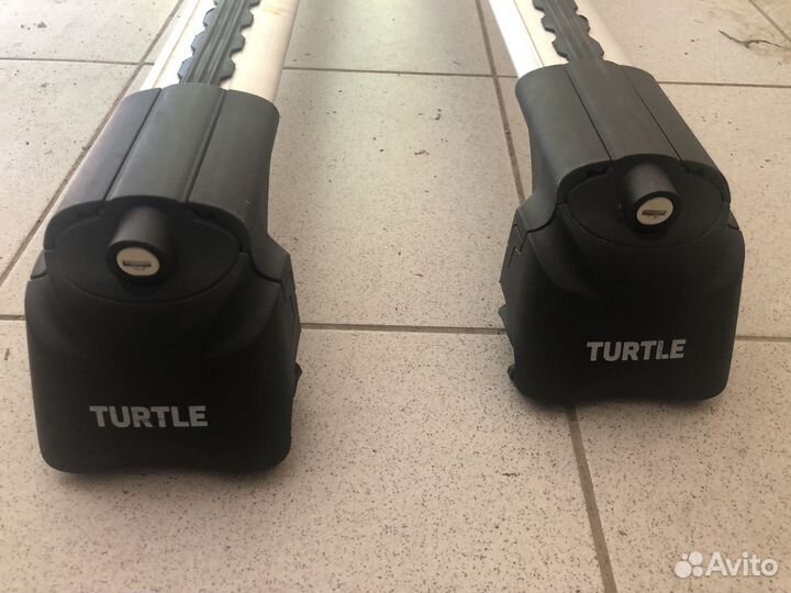 Багажник на рейлинги Turtle Air2 на Chevrolet Bolt