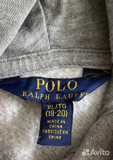 Polo Ralph Lauren зип худи оригинал