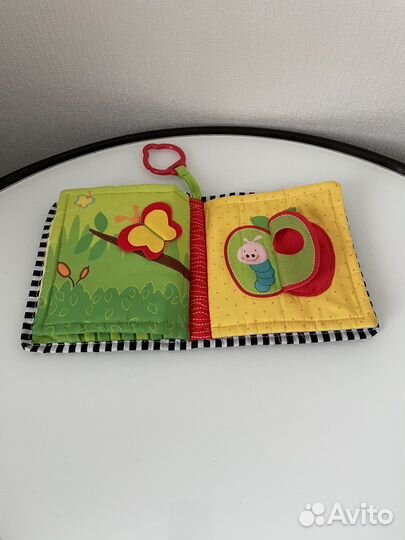 Мягкие развивающие книжки 3 шт