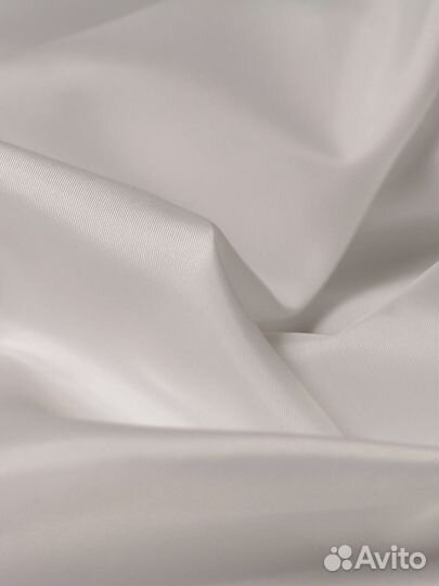 Таффета ткань подкладочная для шитья,белая
