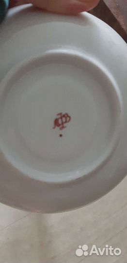 Кофейный сервиз лфз на 6 персон