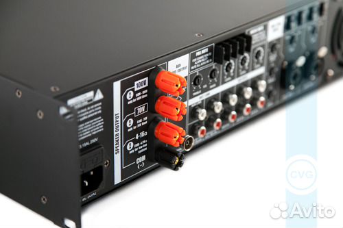 CVGaudio M-123Tm Микшер-усилитель для фоновой музы