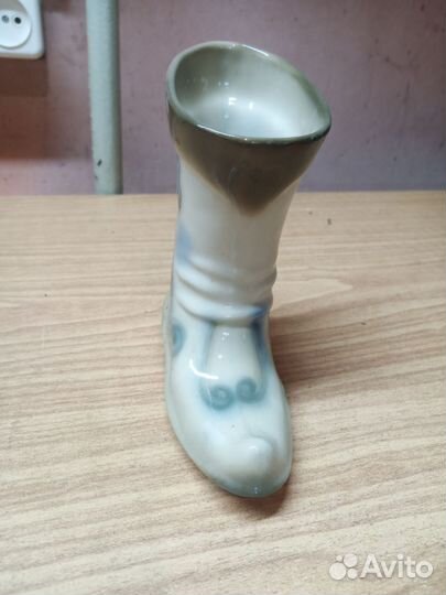 Керамический сапожок пепельница