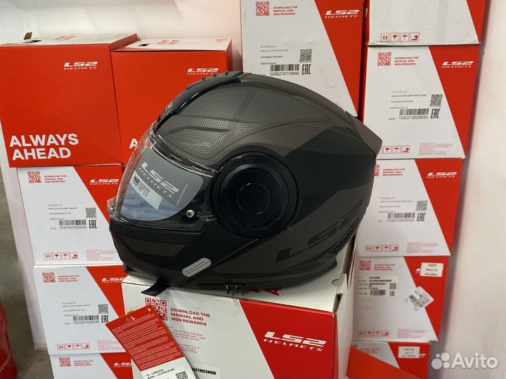 Мото шлем модуляр LS2 FF902 Scooe axis L