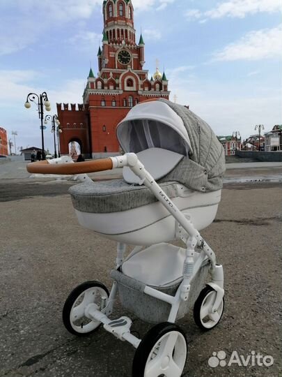 Коляска riko bruno luxe 2 в 1