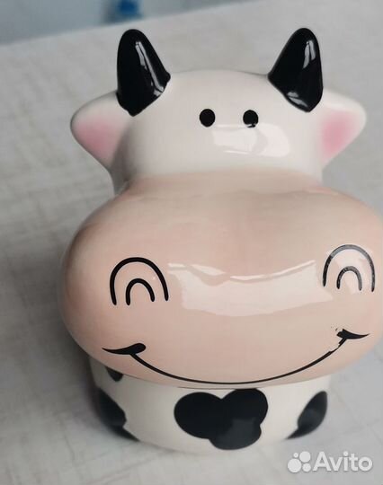 Копилка корова новая