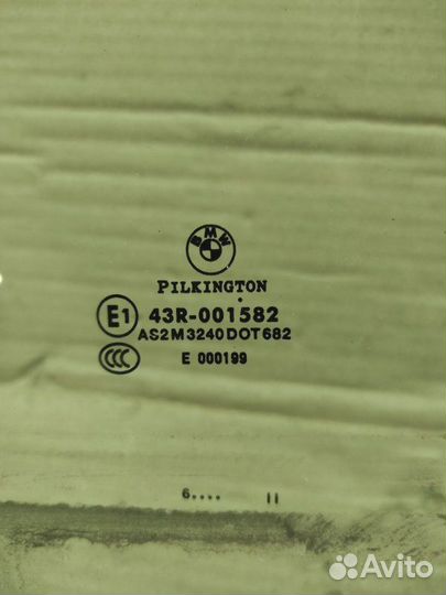 Стекло двери заднее левое заднее левое Bmw