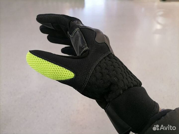 Перчатки UNI Dainese X-moto BLK/fluo-Y