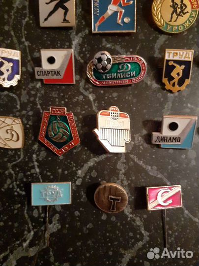 Значки СССР. Спортивные клубы, команды. 19 шт