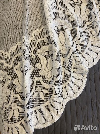 Тюль кухонная