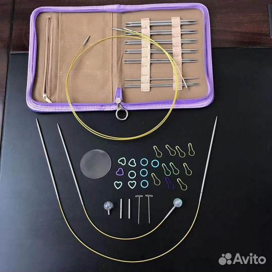 Набор спиц для вязания новый