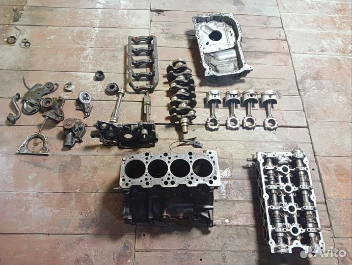 Двигатель hyundai sonata разобран