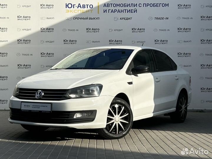 Volkswagen Polo 1.6 AT, 2017, 81 050 км