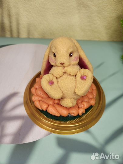 Мыло ручной работы зайка