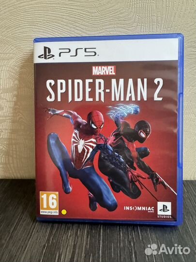Spider man 2 ps5 диск