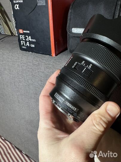 Sony fe 24mm f 1 4 GM