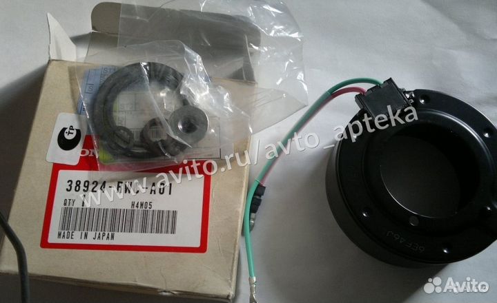 Катушка муфты компрессора кондиционера хонда