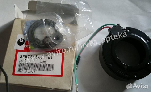 Катушка муфты компрессора кондиционера хонда