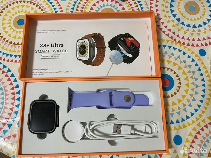 SMART watch x8+ ultra