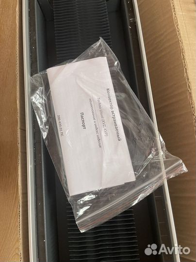 Внутрипольный конвектор techno kvz 200-85-1400