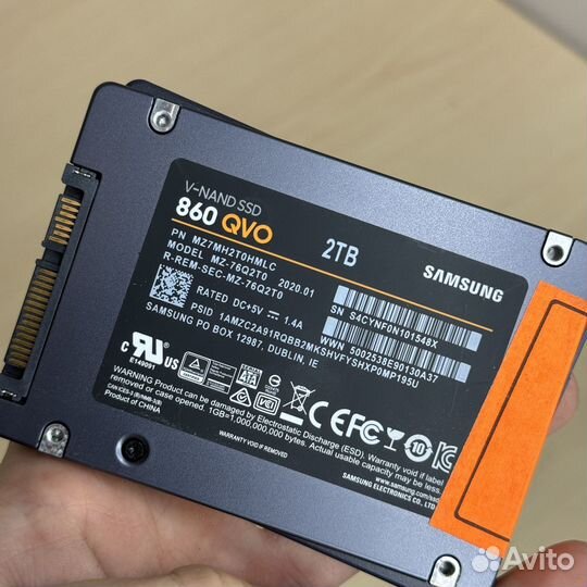 SSD Samsung 860 QVO 2TB