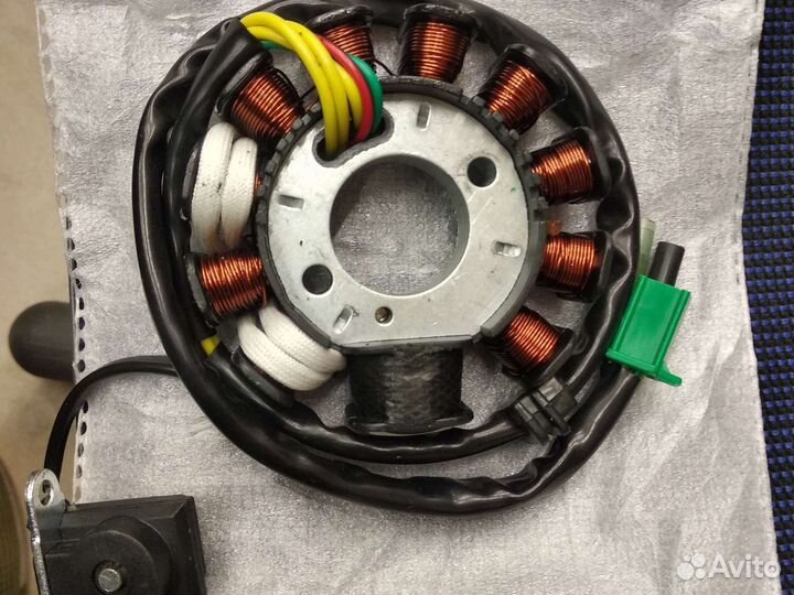 Статор генератора 11 кат для 4х такт скутера мопед