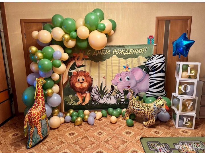 Банер на день рождения фотозона