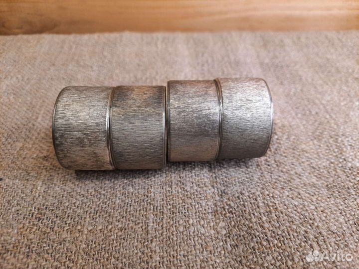 Кольца Для Салфеток 4шт Винтаж