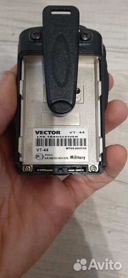 Рация vector vt 44 military